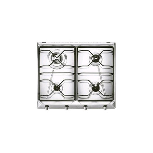 Smeg SRV564-3 - Piano Cottura, Inox, 60 cm