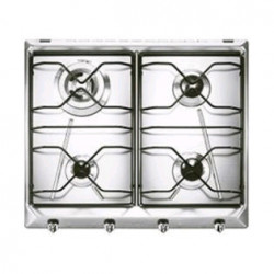 Smeg SRV564-3 - Piano Cottura, Inox, 60 cm