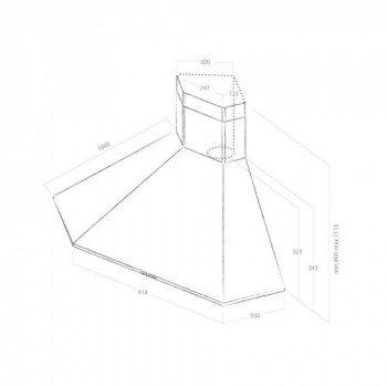 Elica ACUTA BL/F/100 -... 2
