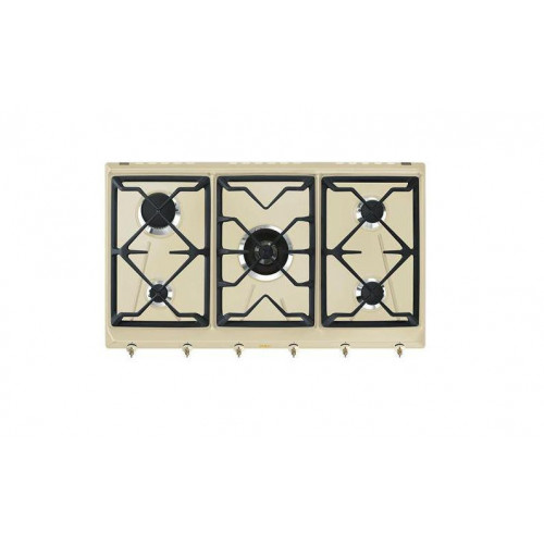 Smeg SRV896POGH - Piano Cottura a Gas, 5...