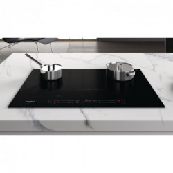 Whirlpool WL S3377 - Piano Cottura a Induzione, 4 Zone FlexiCook, 77 cm