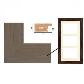 Cornice in legno di pino...