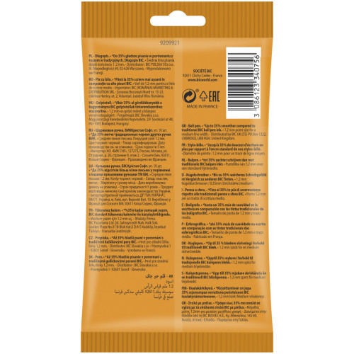 BIC Cristal Soft, Penne Nere a Sfera (Punta...