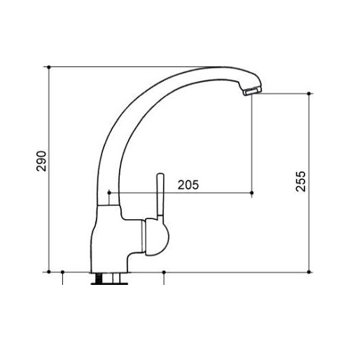 Elleci Po MGKPO59 - Miscelatore, Antracite