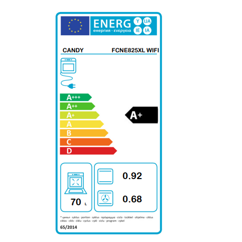 Candy FCNE825XL WIFI - Forno Elettrico da...