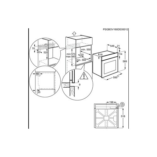 Electrolux FS73XE - Forno da Incasso,...
