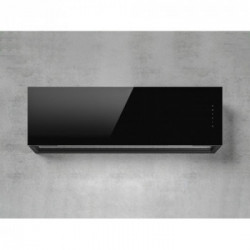 Elica RULES BL/F/120 - Cappa Filtrante a Parete, Nero, 700 m³/h, PRF0163753, A