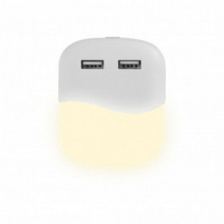 LED Night Light With USB Square 4000K