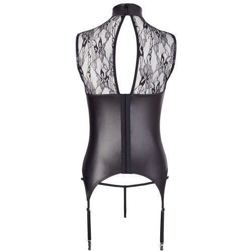 Abierta Fina Basque with String - Body in Pizzo...
