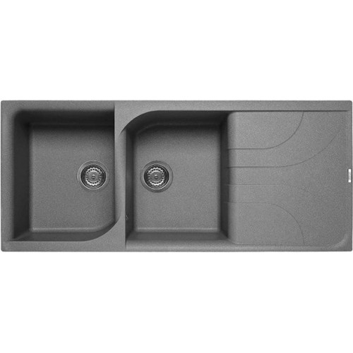 Elleci LGE50048 - Lavello ego 500, 116X50, 2VG,...