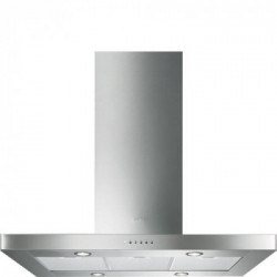 Smeg KI90XE - Cappa Aspirante ad Isola, Inox Satinato, 90 cm, 820 m³/h, B
