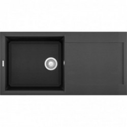 Elleci LMY48070 - Lavello easy 480, 100X50, 1VG, ghisa