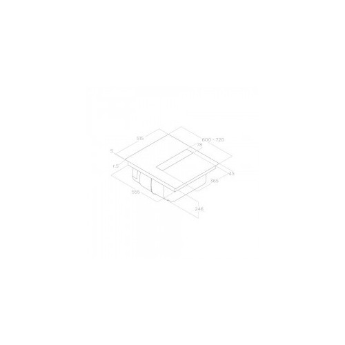 Elica NIKOLATESLA FIT BL/A/70 - Piano Cottura a...