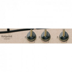 Hotpoint PCN 750 T (AV) R /HA - Piano Cottura a Gas, 5 Fuochi , 75 cm