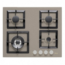 Elleci PGSP60143WS - Piano cottura PLANO, 60 cm, 4 Fuochi