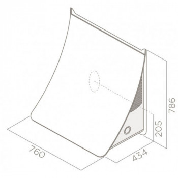 Elica NUAGE PAINTABLE/F/75... 2