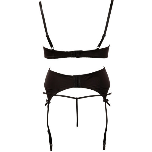 Abierta Fina Shelf Bra Set - Completino Intimo...