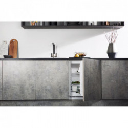 Hotpoint BTSZ 1632/HA 1 - Frigorifero Monoporta da Incasso SottoTop con Cella Freezer, 126 Litri, Classe F (A+)