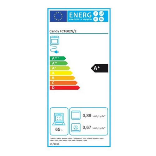 Candy FCT602N/E - Forno Elettrico da Incasso,...