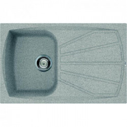 Elleci LGL30055 - Lavello living 300, 79X50, 1VG, grigio pietra