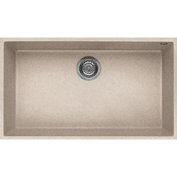 Elleci LGQ13051BSO - Lavello quadra 130, 76x44, 1V, avena sottotop