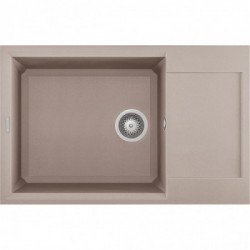 Elleci LGY31043 - Lavello easy 300, 79x50, 1VG, tortora