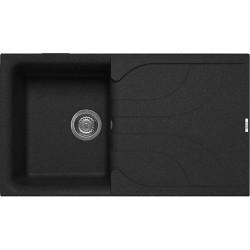 Elleci LGE40054 - Lavello ego 400, 86X50, 1VG, nero pietra