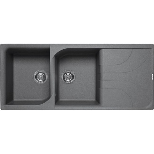 Elleci LME50073 - Lavello ego 500, 116X50, 2VG,...