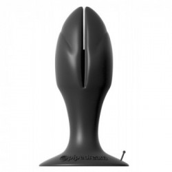 Anal Fantasy Collection- Plug Anale a Punta, Fiore nell' Ano, Morbido, Dilatatore, Nero