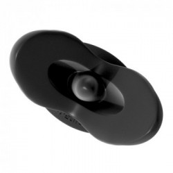 Anal Fantasy Collection- Plug Anale a Punta, Fiore nell' Ano, Morbido, Dilatatore, Nero