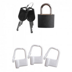 Anal Fantasy Elite - Plug Anale con Bloccaggio del Pene, Silicone, Acciaio Inox, Nero