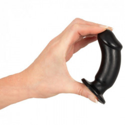 Anos Plug - Set di Plug Anale, 3 Pz, Allenamento, Flessibile, Nero