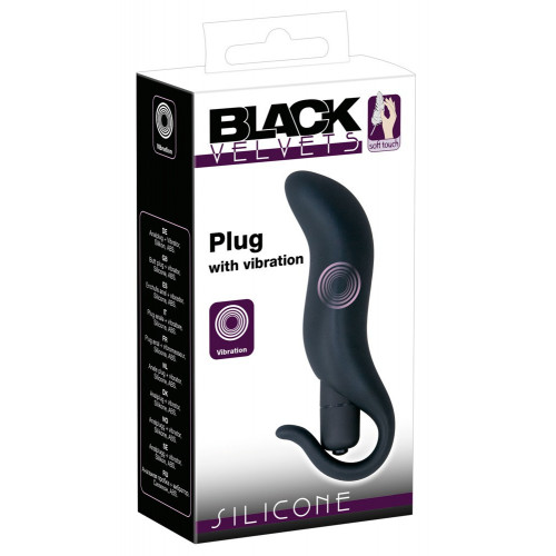Black Velvets - Plug Anale con Vibrazione,...
