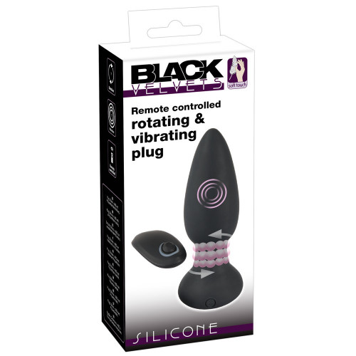 Black Velvets - Plug Anale con Rotazione....