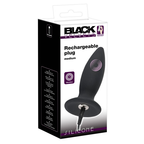 Black Velvets - Plug Anale con Vibrazioni,...