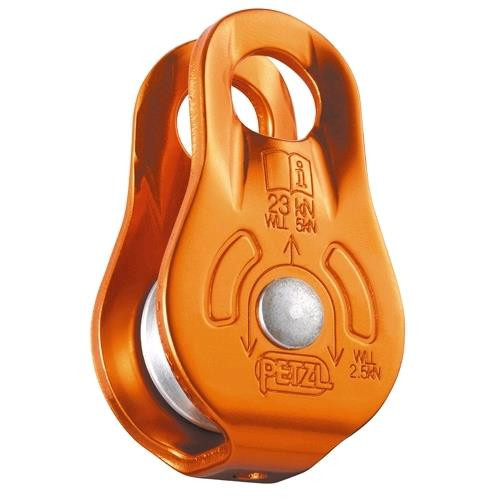 Petzl P05SO FIXE - Carrucola semplice a flange...