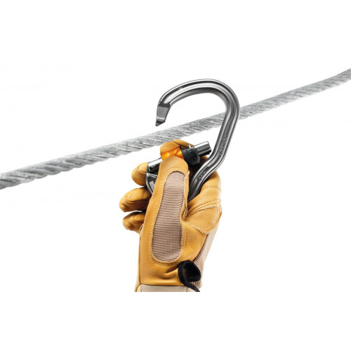 Petzl M40A WLU Vertigo Wire-Lock - Moschettone...