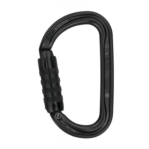 Petzl Am'D Triact-lock Nero - Moschettone