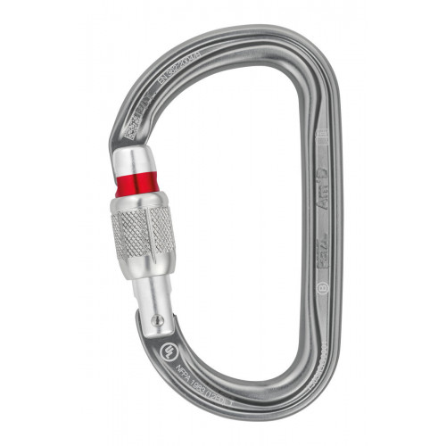 Petzl M34A SL Am'D - Moschettone asimmetrico...
