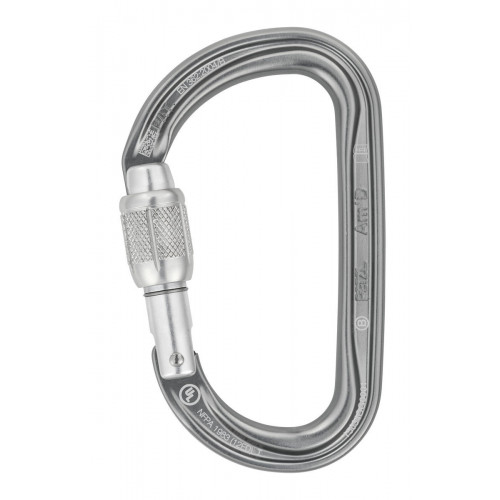 Petzl M34A SL Am'D - Moschettone asimmetrico...