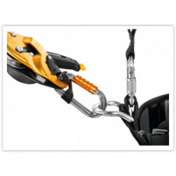 Petzl M34A SL Am'D - Moschettone asimmetrico Screw-Lock
