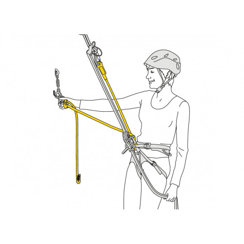 Petzl L035BA00 DUAL CONNECT ADJUST - Cordino...