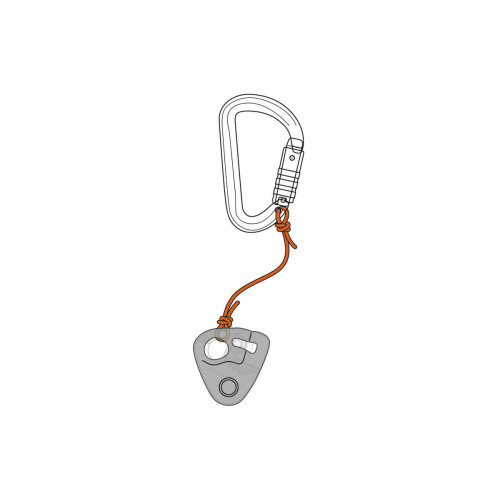 Petzl P053AA00 NANO TRAXION - Carrucola...