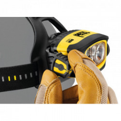 Petzl E80CHR Duo S - Lampada frontale 1100 Lumen, dotata della funzione anti-abbagliamento FACE2FACE