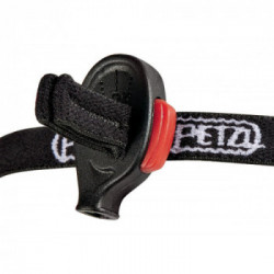 Petzl E02 P4 e+Lite - Lampada frontale per l’emergenza ultracompatta, 40 Lumen