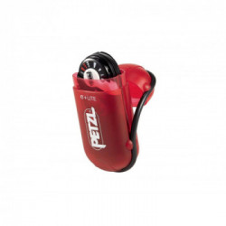 Petzl E02 P4 e+Lite - Lampada frontale per l’emergenza ultracompatta, 40 Lumen