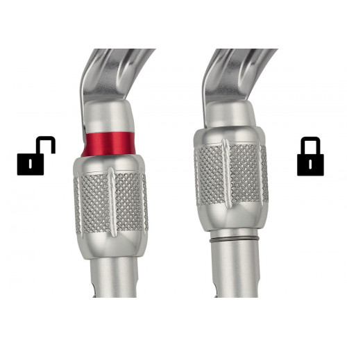 Petzl M33A SL OK Screw-Lock - Moschettone