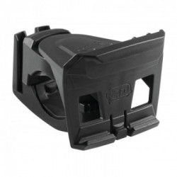 Petzl E074AA00 Bike Adapt 2 - Supporto per l’attacco di una lampada frontale Petzl su un manubrio di bicicletta o un