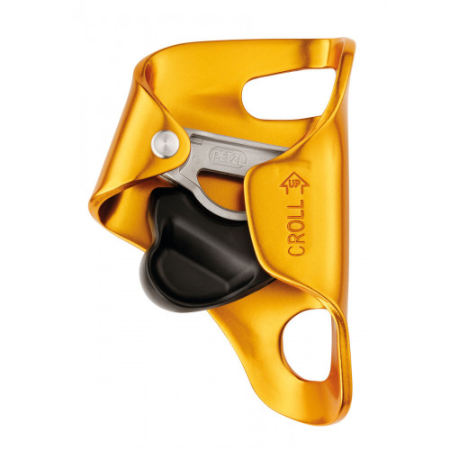 Petzl B016AA00 CROLL L - Bloccante ventrale per...