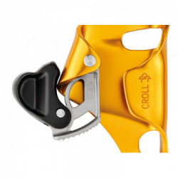Petzl B016AA00 CROLL L - Bloccante ventrale per le corde di grande diametro